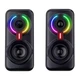 Комп'ютерна колонка ONIKUMA L6 Backlight RGB 10W Black - изображение 3