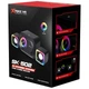 Комп'ютерна колонка XTRIKE ME SK-502 Wired Speaker RGB 11W Black - зображення 3