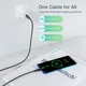 Кабель Choetech XCC-1008,USB 2.0, Power Delivery (PD), до 100 Ватт C-папа/C-папа, 1.8 м - изображение 6