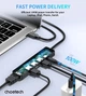 Адаптер Choetech HUB-M80-BK, USB Type-C 5-в-1 - изображение 2