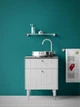 Інтер’єрна матова фарба стійка до інтенсивного миття VAMIUT IQ InteriorFarba LUX, RAL 5021 (Водна синь), 10 л - изображение 3