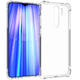 Чехол силиконовый Silicone Case WS для Xiaomi Redmi Note 8 Pro прозрачный с защитой камеры - изображение 2