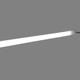 Світлодіодна лінійка OEM AC220V LB 100-15-4-220 15W 4500K IP20 матова 1000mm (06082) - зображення 4