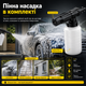 Мийка високого тиску Gisam GL-Q2 2400 Вт 2400 PSI електрична мінімийка зі шлангом 5 м для авто фасадів двору та плитки - зображення 5