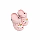 Крокси рожеві з джибітсами Crocs (131-311) 25(р) - изображение 1