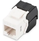 Модуль Keystone Cat 6 RJ45 UTP черный 483 мм (19") 1U - изображение 1