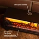3D LED ночник "Днепр" подарок для Днепрян, корпус дерево черный, аккумулятор, USB Type-C, сенсорное управление - изображение 4