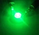 Светодиод LED COB 1W Зеленый (Green) 520–525 nm, 3.4V, 350 мА, 80 lm, на алюминиевой подложке 20 мм, сверхъяркий и мощный диод (137) - изображение 8