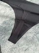 Безшовні трусики стрінги THIRDLOVE Comfort Stretch Thong -Розмір 3X Стегна 138-143 см - Чорний - изображение 2