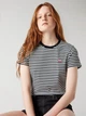 Футболка хлопковая женская Levi's 936464215 L Черная/Белая (1160268857) - изображение 6