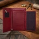 Портмоне-клатч унисекс Tony Perotti натуральная кожа Cortina 5073 rosso (bg903fash06) Красное - изображение 4