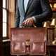 Мужской деловой портфель натуральная кожа Italico 8013/42 Черный 42x30,5x11 см TONY PEROTTI 000348295 - изображение 4