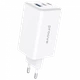 Сетевое зарядное устройство Proove Pocket GaN Max 100W (2xType-C + USB) с PD 3.1 & QC 4.0, белый - изображение 1