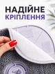 Насадка на швабру моп на липучке из микрофибры VMHouse набор запасных насадок 4 шт 22х22 см сменная губка для швабры с отжимом серый (0316-0041) - изображение 7