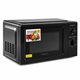 Микроволновая печь - 20MX715-B(черная) 20л, 700 Вт, мэх. Grunhelm - изображение 1