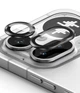 Защитное стекло на камеру Ringke Camera Lens Frame Glass 2-pack для Nothing Phone (4a) Pro Black (CLF1G1291) - изображение 1