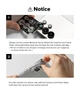 Защитное стекло на камеру Ringke Camera Lens Frame Glass 2-pack для Nothing Phone (4a) Pro Black (CLF1G1291) - изображение 12