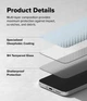 Защитное стекло Ringke Easy Slide Tempered Glass 2-Pack для Nothing Phone (4a) Pro Clear (G4as1290) - изображение 8
