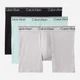 Набор трусов боксеров мужских хлопковых Calvin Klein NB4410(Feel the Mint Multi) L 3 шт Микс (199156009613) - изображение 1