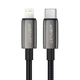 Кабель ACEFAST C23-01 USB Type-C to Lightning 30W 1.2м Чорний - изображение 1