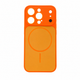Чохол Premium для смартфона Silicone Creative Variation Case MAG COVER Apple iPhone 15 Pro 4,Orange (MagCOViP15P-4) - изображение 1