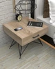 Прикроватная тумба в стиле лофт EcoLoft Эйра DSP-1474-6 Дуб Сонома - изображение 2