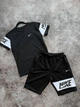 Костюм чоловічий шорти і футболка Nike і 2 пари шкарпеток чорний XXL - зображення 2