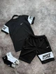 Костюм чоловічий шорти і футболка Nike і 2 пари шкарпеток чорний XXL - зображення 3