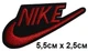 Термоаплікація Nike 5,5 см х 2,5 см - зображення 1
