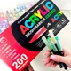 Акриловые маркеры GuangNa Brush GN-8101 с мягкой кисточкой 200 шт. - изображение 1