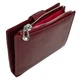 Жіночий гаманець натуральна шкіра Genuine Leather бордовий G3008 winered - изображение 5