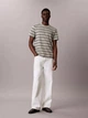 Футболка хлопковая длинная мужская Calvin Klein 4LC227G-PEZ(Shadow) L Оливковая (199155916066) - изображение 3