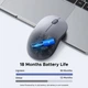 Беспроводная мышь Ugreen M331 Wireless Mouse (Bluetooth 5.4, 2.4G, 800-4000dpi). Grey - изображение 7