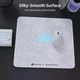 Скляна ігрова поверхня ATTACK SHARK CM05 410x310Х5 мм, WHITE CONTOUR/БІЛИЙ В СМУЖКУ (CM05WC) - изображение 3