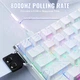 Механічна клавіатура Attack SHARK X68MAX HE Magnetic Switch, 8K, Металевий корпус, RGB, Win/Mac OS, УКР/АНГЛ, White Contours/Біла в смужку (X68MAXSWС) - изображение 8