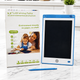 LCD планшет для рисования 8.5 дюйма мультихромный со стилусом для детей и заметок синий - изображение 2