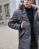 Куртка зимова чоловіча Riccardo Б-5 2XL Графіт - зображення 4