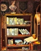 Бук Нук Бібліотека Сов Book Nook Owl Library DIY XY-B04 - зображення 5