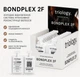 Холодне відновлення BONDPLEX 2F Triology Система інтенсивної реконструкції волосся 15+15мл. (1 застосування) - зображення 4