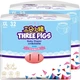 Подгузники-трусики Three Piggy, размер XXL (от 15 кг), 64 шт, ультратонкие - изображение 3