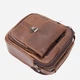 Сумка планшет через плечо мужская из натуральная кожи Vintage leather-20396 Коричневая - изображение 4