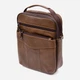 Сумка планшет через плечо мужская из натуральная кожи Vintage leather-20392 Светло-коричневая - изображение 1