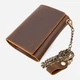 Кошелек мужской кожаный для карточек Vintage leather-20439 Коричневое - изображение 1