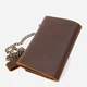 Кошелек мужской кожаный для карточек Vintage leather-20439 Коричневое - изображение 3