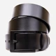 Ремінь чоловічий з натуральної шкіри Vintage 115 см Чорний (leather-20382) - зображення 1