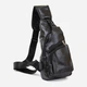 Сумка слинг через плечо мужская Vintage leather-20571 Черная - изображение 1