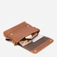 Сумка мессенджер через плечо мужская из натуральная кожи Vintage leather-20399 Рыжяя - изображение 6