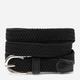 Ремень женский тканевый Vintage leather-20544 90 см Черный - изображение 3