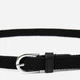 Ремень женский тканевый Vintage leather-20544 90 см Черный - изображение 4