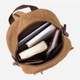 Рюкзак мужской тканевый 8 л вмещает формат А4 Vintage leather-20603 Хаки - изображение 5